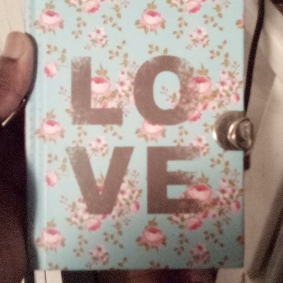 Diary floral journal - Picture 1 of 3